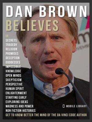 cover image of Dan Brown Believes--Dan Brown Quotes